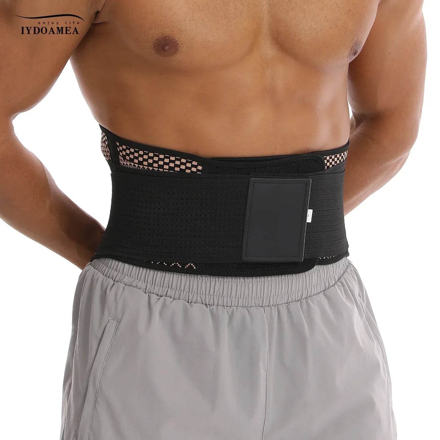Copper Back Brace with Lumbar Support Belt - IYDoaMea