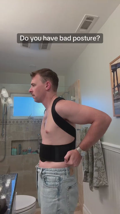 IYDoaMea Back Brace Posture Corrector for Women and Men, Shoulder Straightener, Adjustable Full Back Support, Upper and Lower Back Pain Relief - Scoliosis, Hunchback, Hump, Thoracic, Spine Corrector