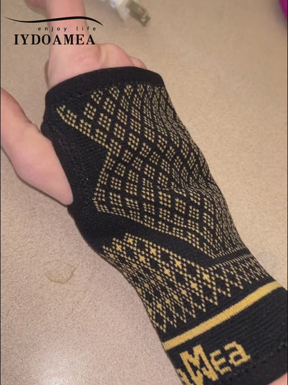 Copper Wrist Compression Sleeves for Arthritis Workout Carpal Tunnel