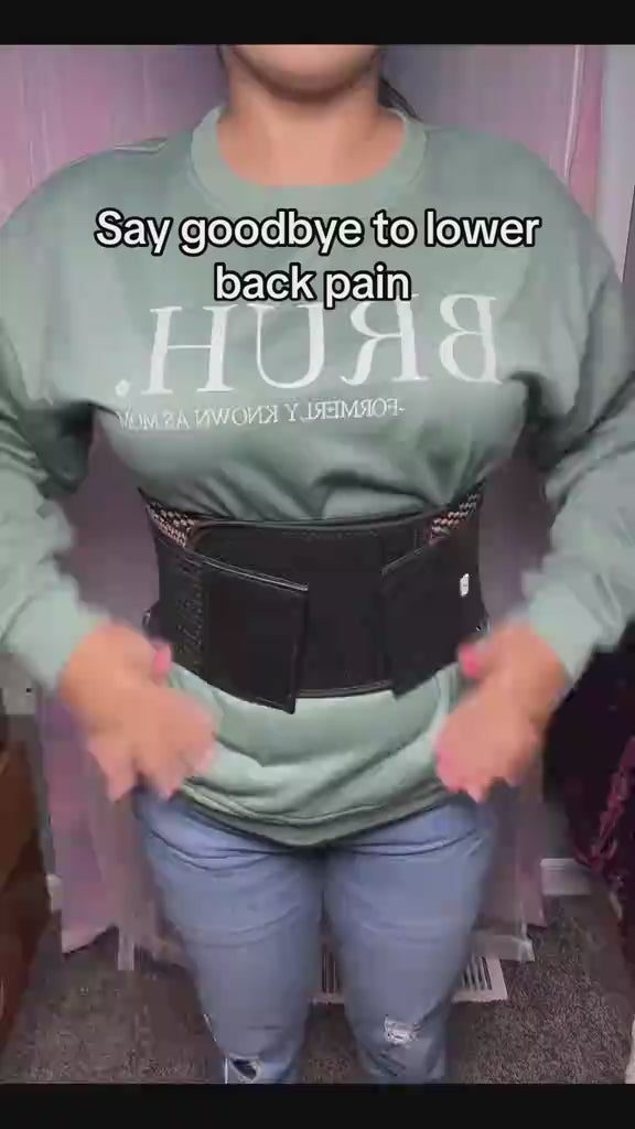 Fajas de cobre para el dolor lumbar - How to Wear Video