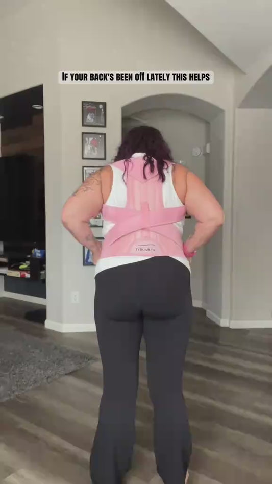 Posture Corrector For Women Back Brace For Lumbar Support And Upright