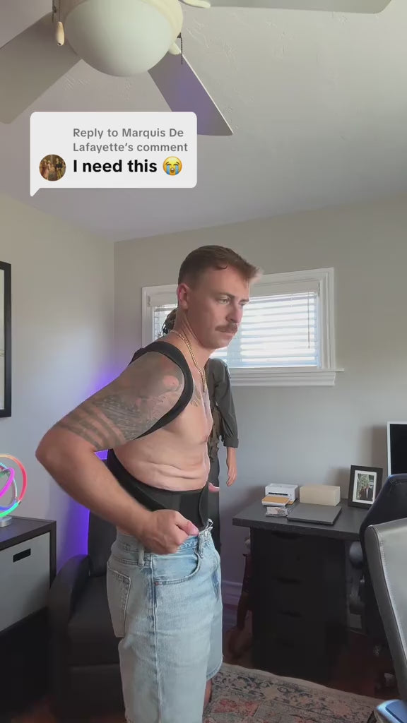 IYDoaMea Adjustable Posture Corrector - How to Wear Video