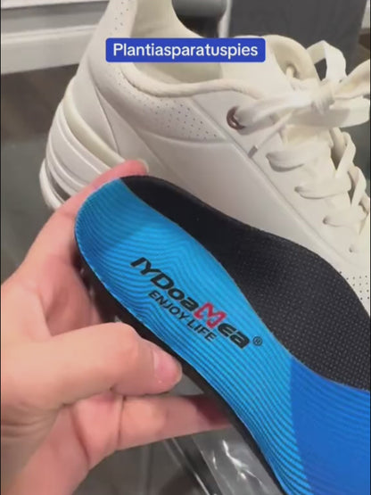 IYDoaMea 220+ lbs Plantar Fasciitis High Arch Support Insoles Men Women - Orthotic Shoe Inserts, Maximum Support And Cushion Poron Sole Insoles For Standing All Day Sweat-Absorbent Breathable Footwear Comfort Bedroom Tactical