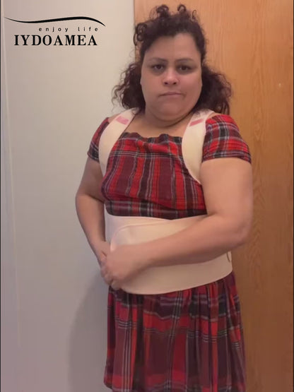Adjustable Full Back Brace Posture Corrector For Women