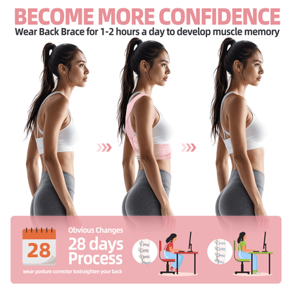 Pink posture corrector